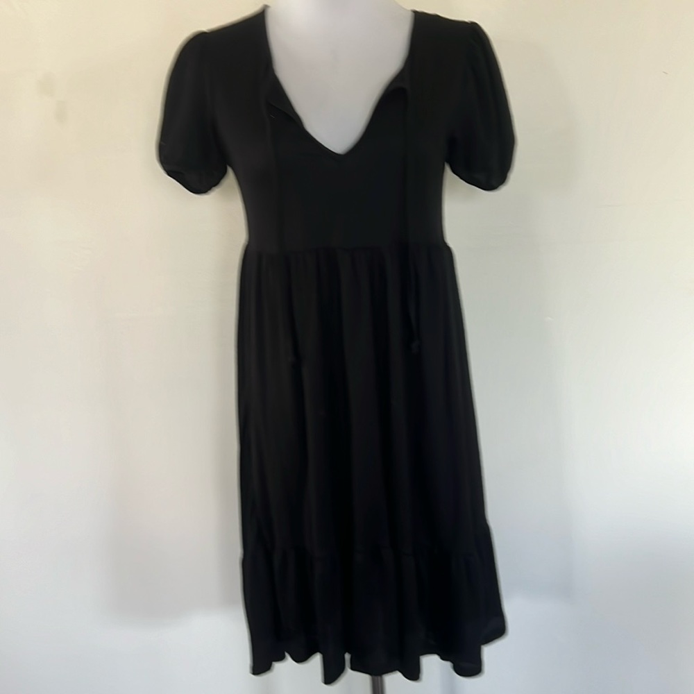 SEE YOU MONDAY black mini dress